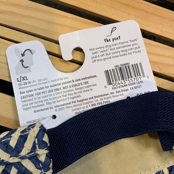 Youly Pet Hat NWT - Picture 6 of 6